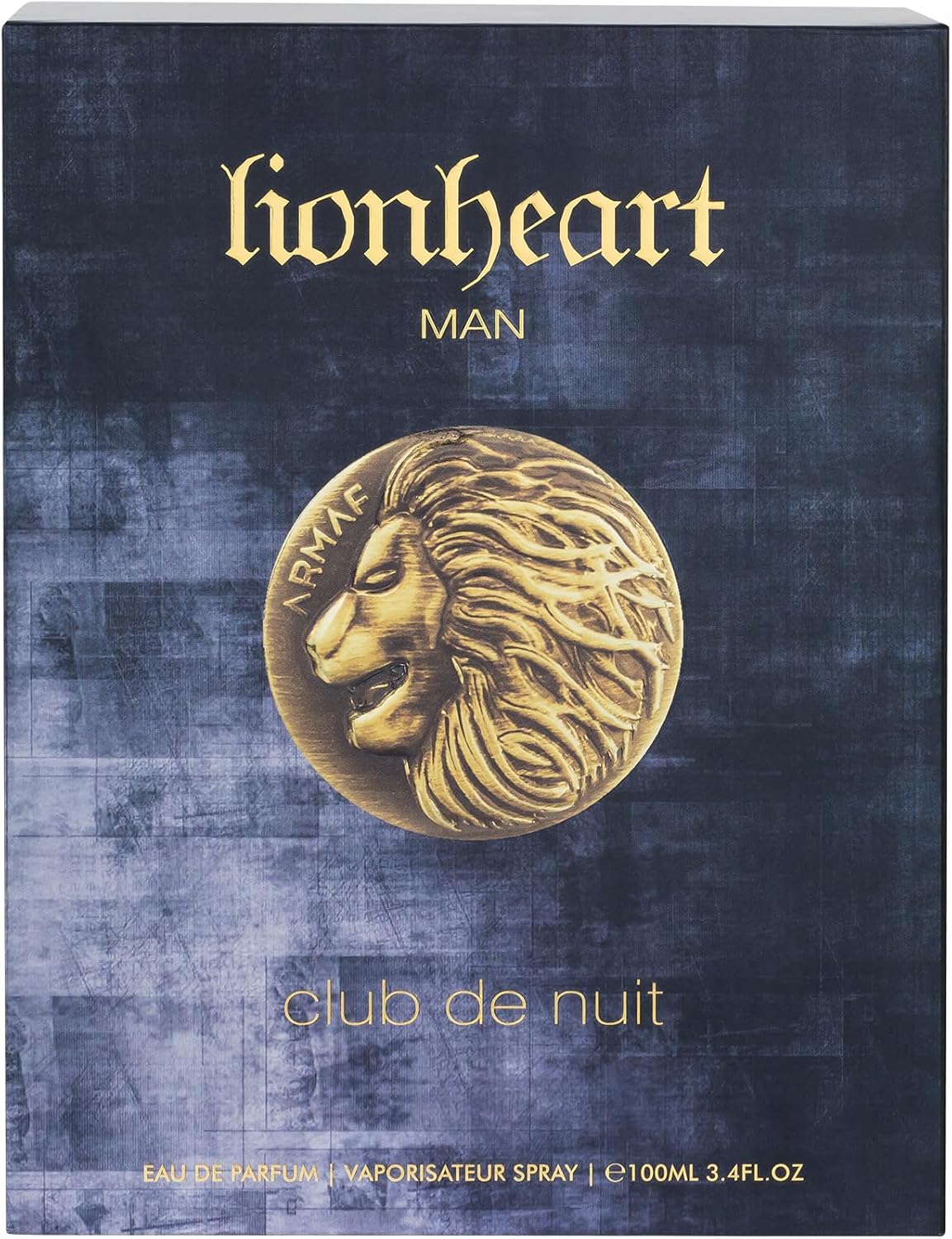 Armaf Club De Nuit Lionheart for Men Eau de Parfum Spray, 3.4 Ounce