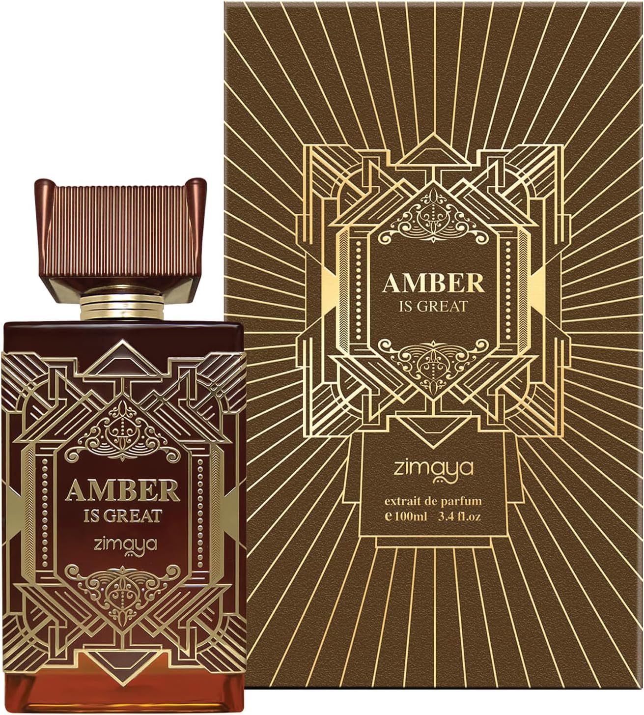 Fragancia Amber Is Great de Zimaya (Afnan) Unisex 100 ml
