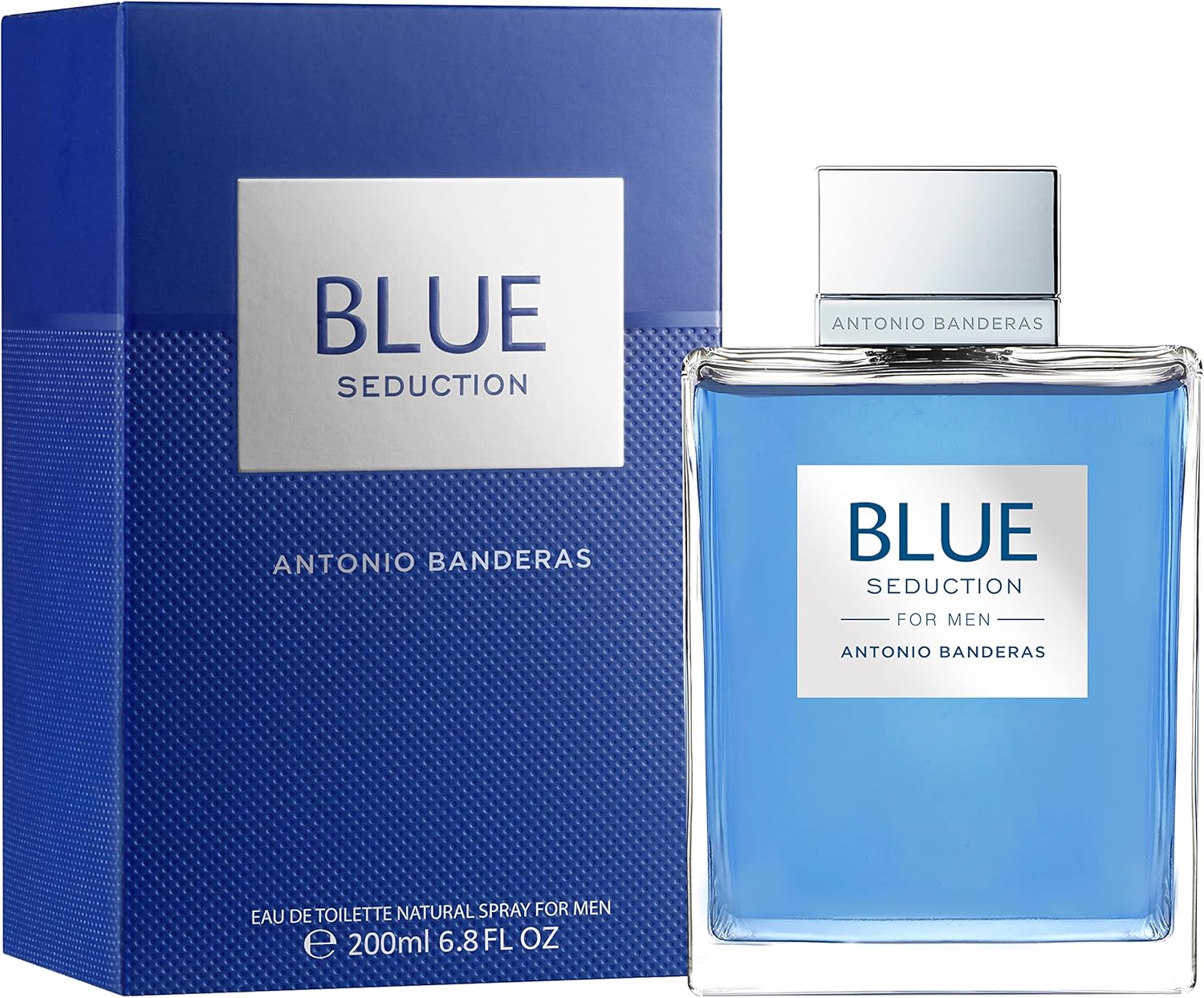 Fragancia Blue Seduction de Antonio Banderas para Hombre - 200 ml EDT Spray