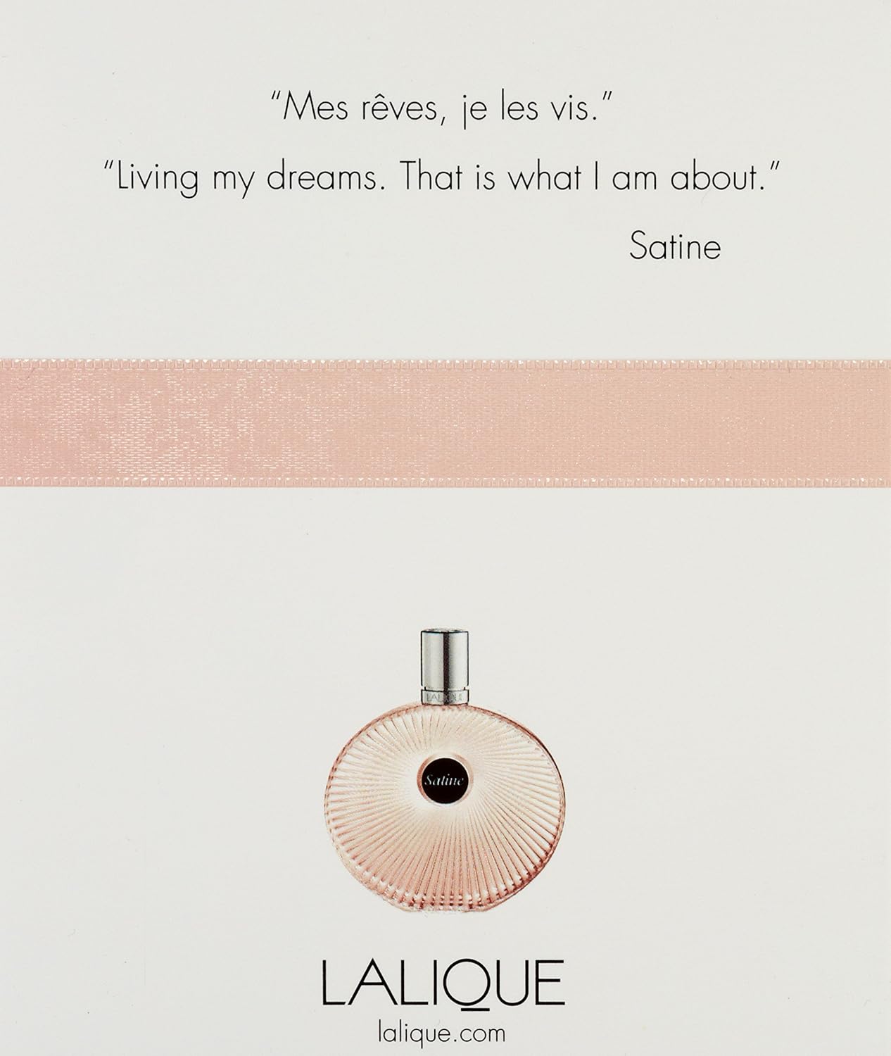Fragancia Satine Lalique Para Mujer 100 ml