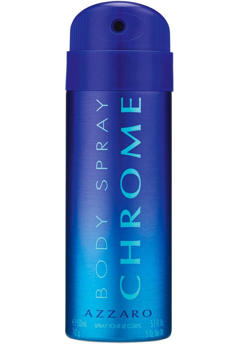 Fragancia Azzaro Chrome Body Spray para Hombres, 5.1 oz