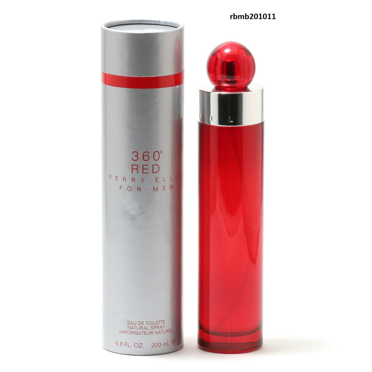 Fragancia 360° Red for Men de Perry Ellis -200  ml EDT en aerosol